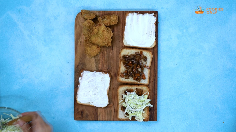 Grilled Katsu Chicken Curry Sandwich Recipe